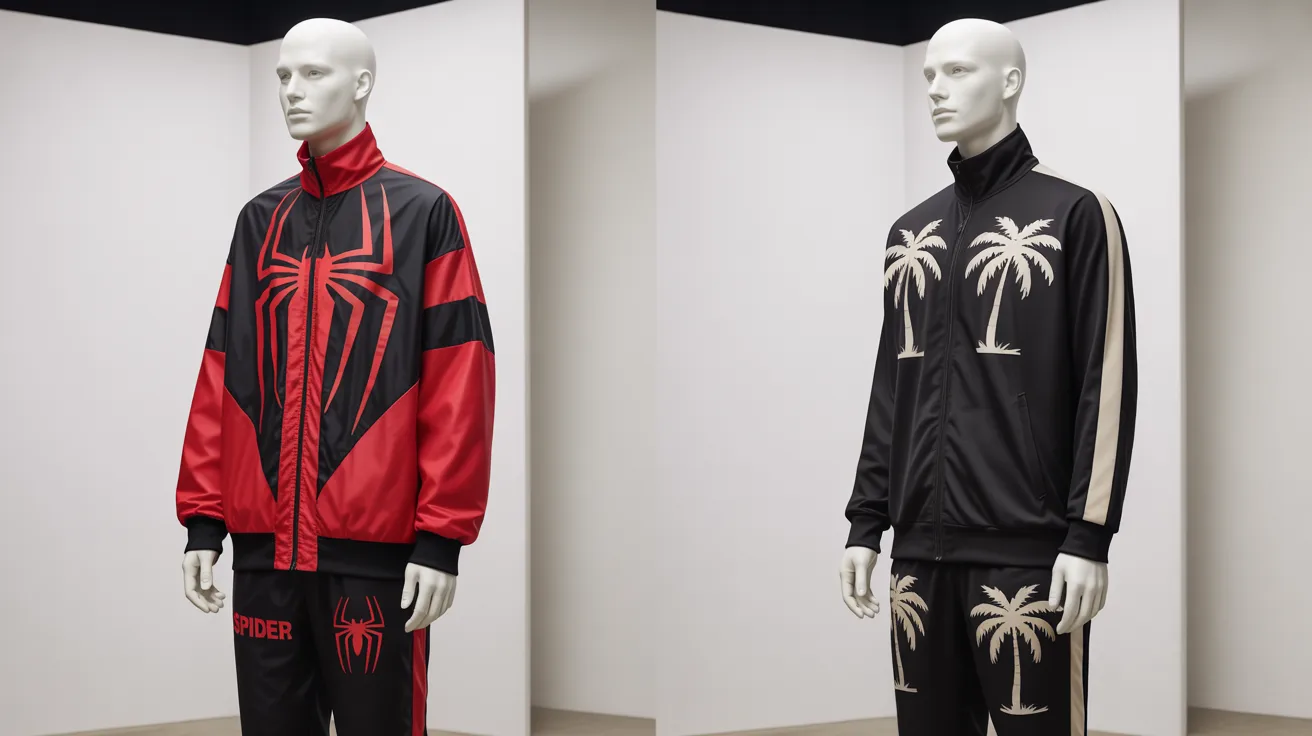 Spider 555 Tracksuit vs Palm Angels Tracksuit: A Professional Streetwear Buying Guide